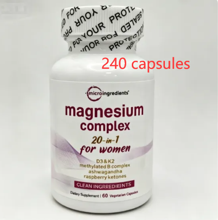Magnesium Complex Dietary Supplement Capsules